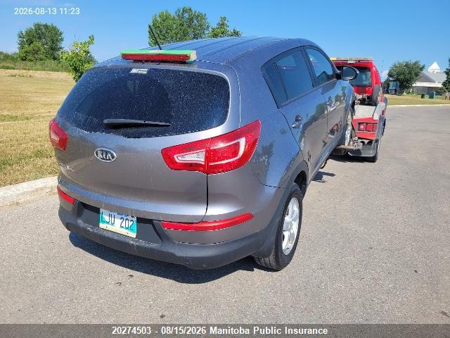 Продажа на аукционе авто 2012 Kia Sportage Lx, vin: KNDPB3A28C7259101, номер лота: 20274503