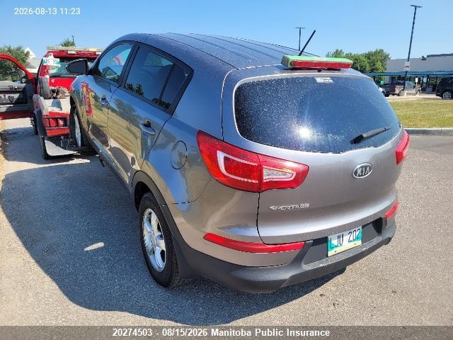Продажа на аукционе авто 2012 Kia Sportage Lx, vin: KNDPB3A28C7259101, номер лота: 20274503