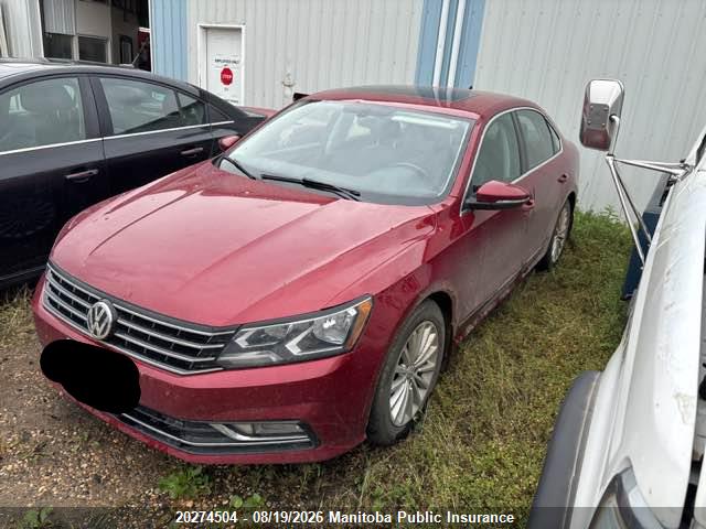 Продаж на аукціоні авто 2016 Volkswagen Passat 1.8 Tsi, vin: 1VWBS7A34GC028829, номер лоту: 20274504