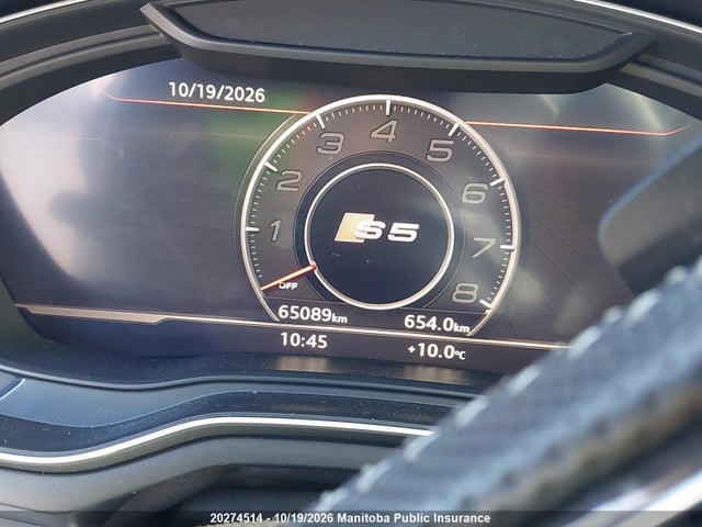 Audi A5 2.0t Quattro 2018 WAUUNAF54JA048153 Image 15