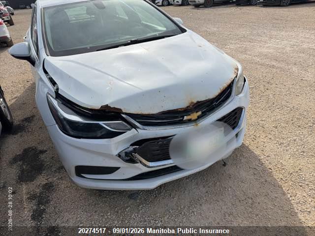 Продаж на аукціоні авто 2018 Chevrolet Cruze Lt Turbo, vin: 1G1BE5SM5J7210683, номер лоту: 20274517