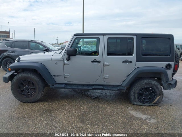 20274524 :رقم المزاد ، 1C4HJWDG1GL177692 vin ، 2016 Jeep Wrangler Unlimited Sport مزاد بيع