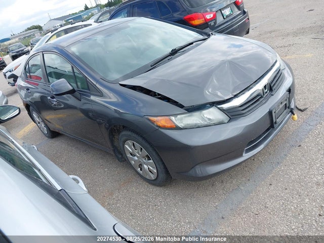 Продаж на аукціоні авто 2012 Honda Civic Lx, vin: 2HGFB2F45CH041672, номер лоту: 20274530