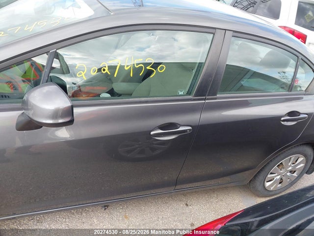 Aukcja sprzedaży 2012 Honda Civic Lx, vin: 2HGFB2F45CH041672, numer aukcji: 20274530