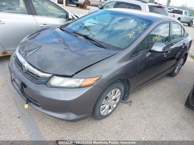 Aukcja sprzedaży 2012 Honda Civic Lx, vin: 2HGFB2F45CH041672, numer aukcji: 20274530
