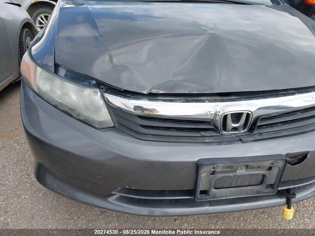 Aukcja sprzedaży 2012 Honda Civic Lx, vin: 2HGFB2F45CH041672, numer aukcji: 20274530