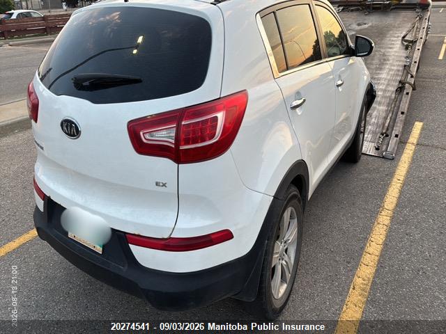Продажа на аукционе авто 2011 Kia Sportage Ex, vin: KNDPCCA21B7051654, номер лота: 20274541