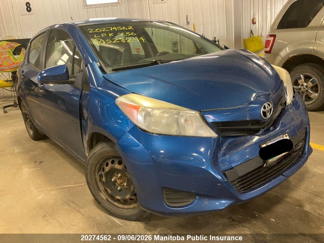 20274562 :رقم المزاد ، JTDKTUD36CD528294 vin ، 2012 Toyota Yaris Le مزاد بيع