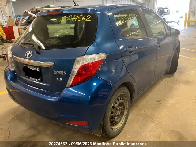 20274562 :رقم المزاد ، JTDKTUD36CD528294 vin ، 2012 Toyota Yaris Le مزاد بيع