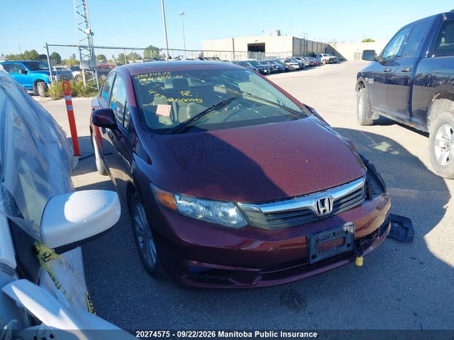 Aukcja sprzedaży 2012 Honda Civic Ex, vin: 2HGFB2F58CH000493, numer aukcji: 20274575