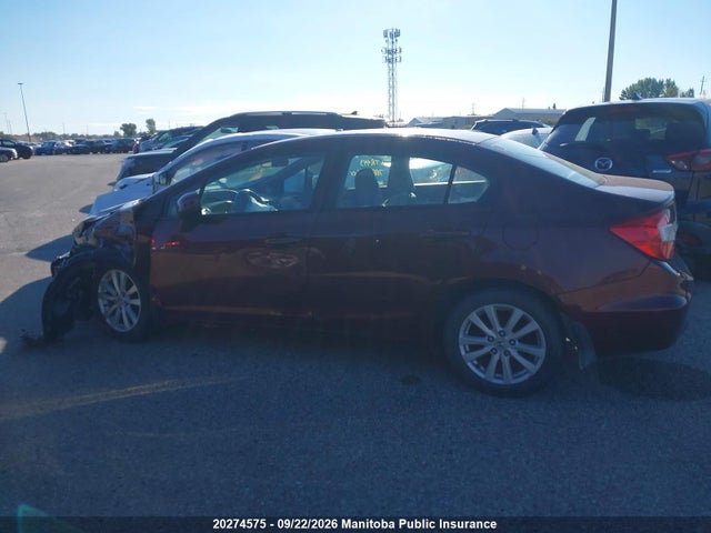 Aukcja sprzedaży 2012 Honda Civic Ex, vin: 2HGFB2F58CH000493, numer aukcji: 20274575