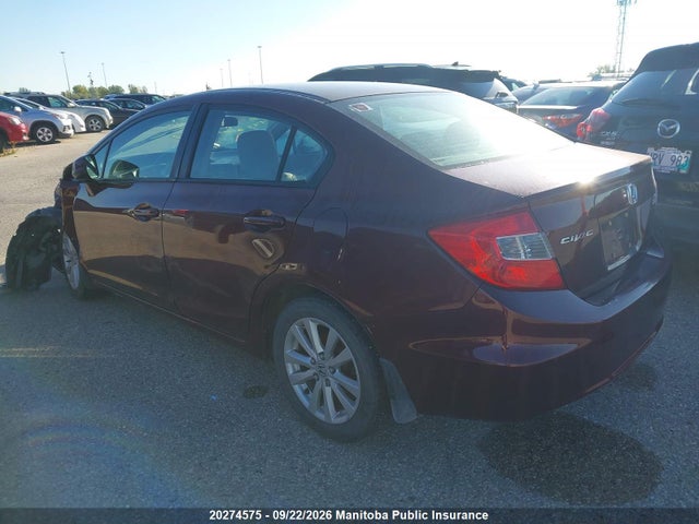 Aukcja sprzedaży 2012 Honda Civic Ex, vin: 2HGFB2F58CH000493, numer aukcji: 20274575