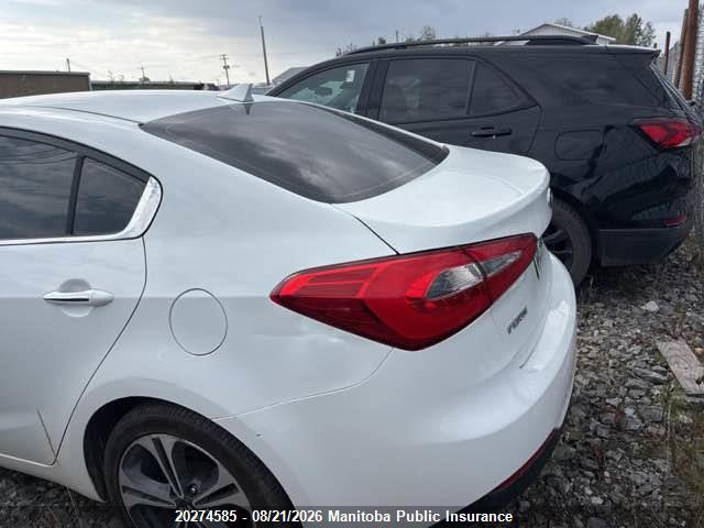 KIA FORTE SX 2014 KNAFZ4A82E5055343 Image 3