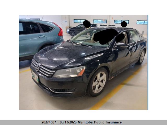 Продаж на аукціоні авто 2013 Volkswagen Passat 2.5, vin: 1VWBH7A35DC016697, номер лоту: 20274587