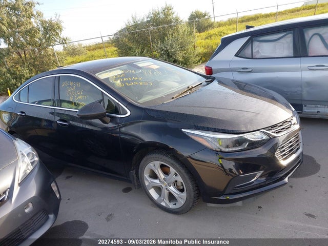 2016 Chevrolet Cruze Premier Turbo მანქანა იყიდება აუქციონზე, vin: 1G1BG5SM8G7324857, აუქციონის ნომერი: 20274593
