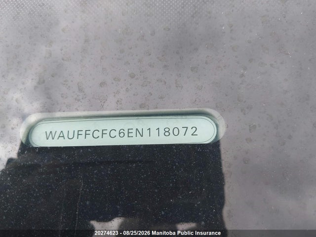 WAUFFCFC6EN118072 Audi A6 2.0t Quattro