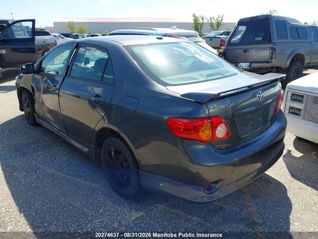20274637 :رقم المزاد ، 2T1BU4EE4AC421820 vin ، 2010 Toyota Corolla S مزاد بيع