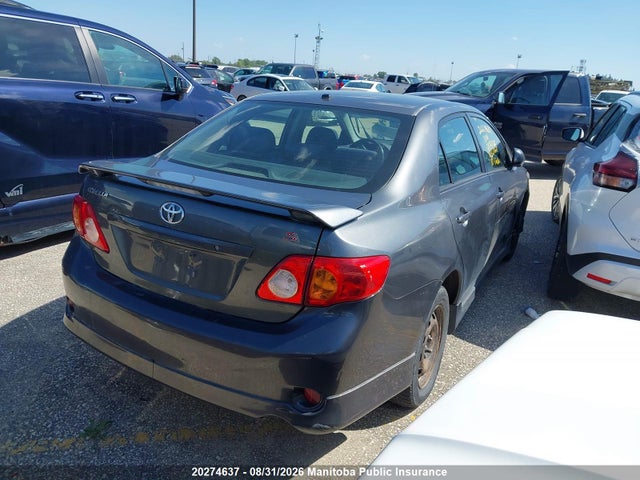 20274637 :رقم المزاد ، 2T1BU4EE4AC421820 vin ، 2010 Toyota Corolla S مزاد بيع