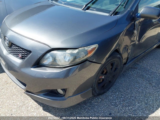 20274637 :رقم المزاد ، 2T1BU4EE4AC421820 vin ، 2010 Toyota Corolla S مزاد بيع