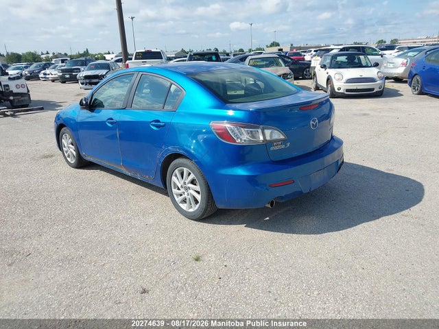 Aukcja sprzedaży 2013 Mazda Mazda3 Gs Sky, vin: JM1BL1V70D1723455, numer aukcji: 20274639