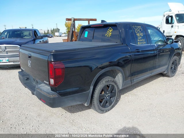 Honda Ridgeline Black Edition 2017 5FPYK3F85HB501692 Image 4