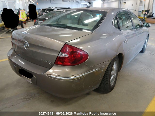 20274648 :رقم المزاد ، 2G4WJ582261176762 vin ، 2006 Buick Allure Cxl مزاد بيع