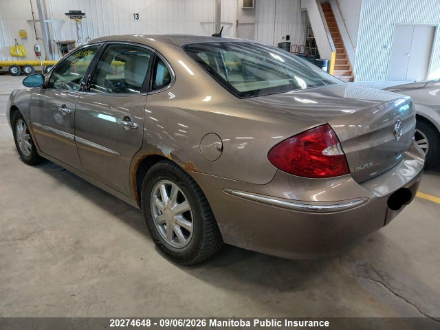 20274648 :رقم المزاد ، 2G4WJ582261176762 vin ، 2006 Buick Allure Cxl مزاد بيع