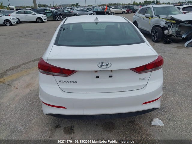2017 Hyundai Elantra Gls მანქანა იყიდება აუქციონზე, vin: KMHD84LF4HU110020, აუქციონის ნომერი: 20274670