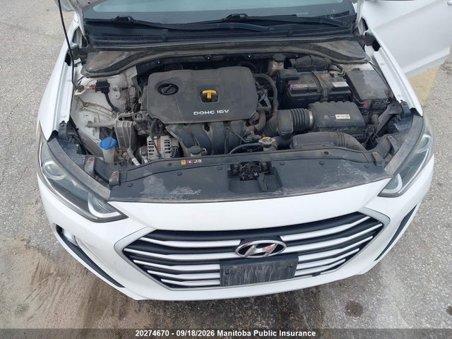 KMHD84LF4HU110020 Hyundai Elantra Gls