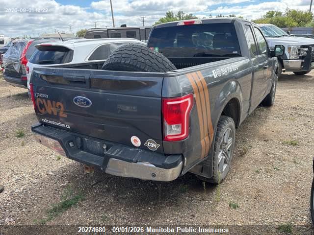 Продаж на аукціоні авто 2015 Ford F150 Xlt Supercab, vin: 1FTFX1EG2FFA43214, номер лоту: 20274680