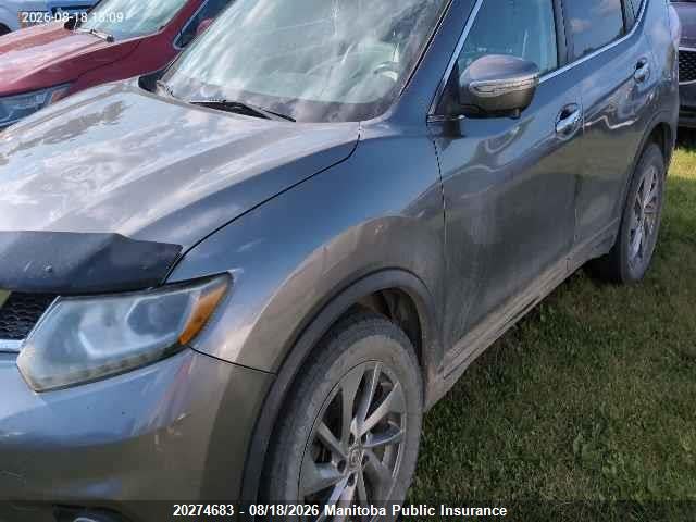 Nissan Rogue Sl 2015 5N1AT2MV9FC888828 Image 2