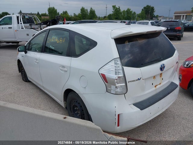2012 Toyota Prius V მანქანა იყიდება აუქციონზე, vin: JTDZN3EU0C3151686, აუქციონის ნომერი: 20274684