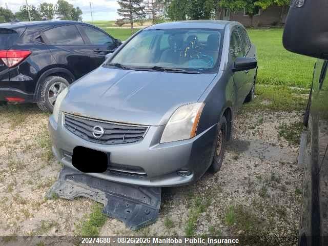 Продаж на аукціоні авто 2010 Nissan Sentra 2.0 S, vin: 3N1AB6AP9AL652698, номер лоту: 20274688
