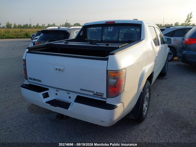 Продажа на аукционе авто 2008 Honda Ridgeline Ex-l, vin: 2HJYK16568H000206, номер лота: 20274696