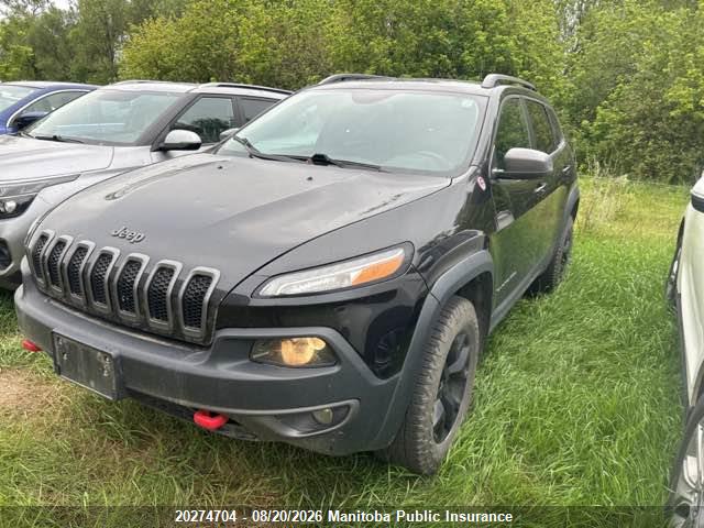 Jeep Cherokee Trailhawk 2016 1C4PJMBB0GW296954 Image 2