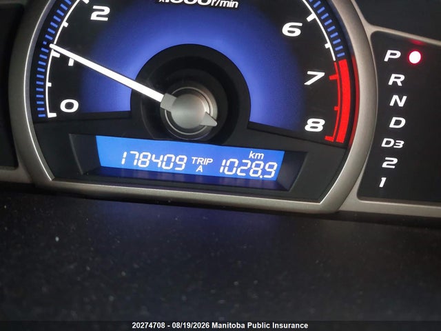 20274708 :رقم المزاد ، 2HGFA1F63AH001599 vin ، 2010 Honda Civic Sport مزاد بيع