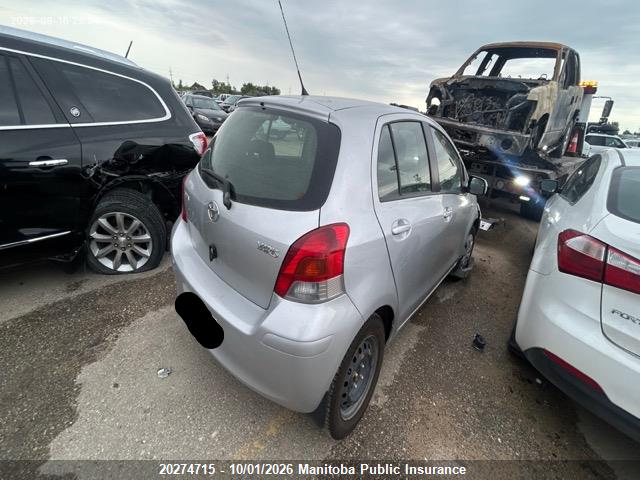 Продаж на аукціоні авто 2011 Toyota Yaris Rs Rs, vin: JTDKT4K30B5341001, номер лоту: 20274715