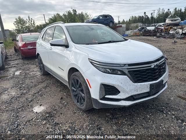 Aukcja sprzedaży 2023 Chevrolet Equinox Rs Rs, vin: 3GNAXWEG8PS121815, numer aukcji: 20274718