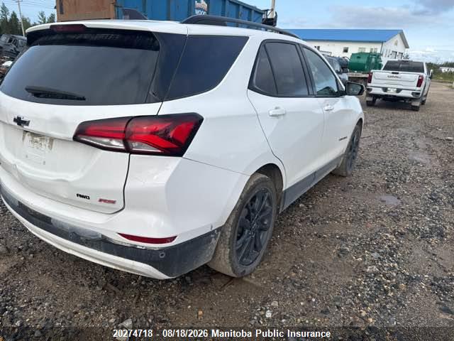 Aukcja sprzedaży 2023 Chevrolet Equinox Rs Rs, vin: 3GNAXWEG8PS121815, numer aukcji: 20274718