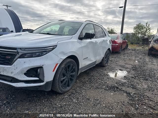 Aukcja sprzedaży 2023 Chevrolet Equinox Rs Rs, vin: 3GNAXWEG8PS121815, numer aukcji: 20274718
