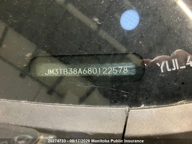 Aukcja sprzedaży 2008 Mazda Cx -9 Gt, vin: JM3TB38A680122578, numer aukcji: 20274733
