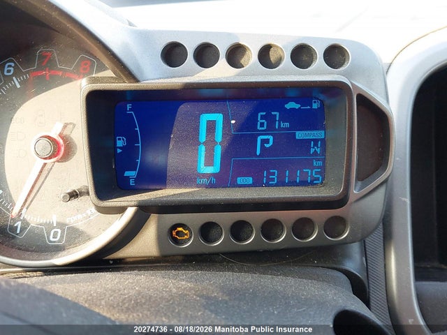 Chevrolet SONIC LT 2015 1G1JC6SH8F4194076 Image 15
