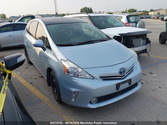 2012 Toyota Prius V მანქანა იყიდება აუქციონზე, vin: JTDZN3EU8C3038262, აუქციონის ნომერი: 20274743