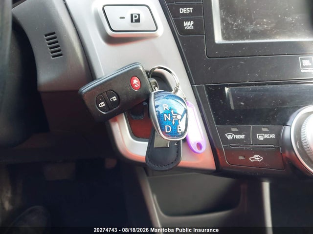2012 Toyota Prius V მანქანა იყიდება აუქციონზე, vin: JTDZN3EU8C3038262, აუქციონის ნომერი: 20274743