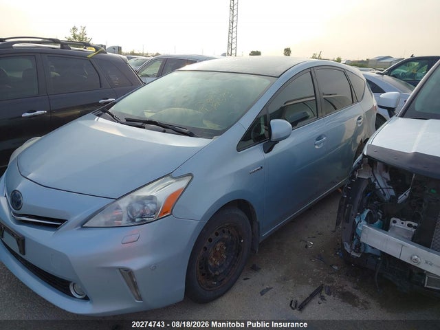 2012 Toyota Prius V მანქანა იყიდება აუქციონზე, vin: JTDZN3EU8C3038262, აუქციონის ნომერი: 20274743