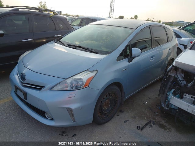 2012 Toyota Prius V მანქანა იყიდება აუქციონზე, vin: JTDZN3EU8C3038262, აუქციონის ნომერი: 20274743