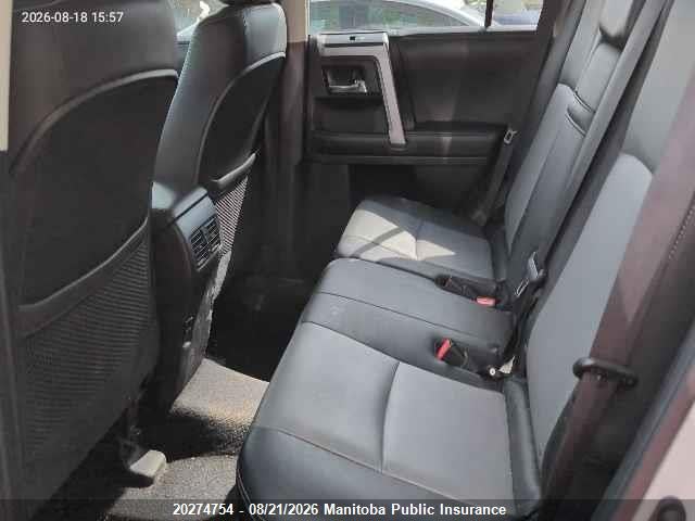 Toyota 4runner Sr5 V6 2015 JTEBU5JR2F5253707 Image 8