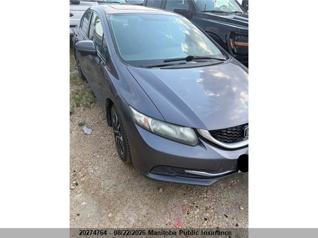 Honda CIVIC EX 2014 2HGFB2F58EH014848 zdjęcie główne