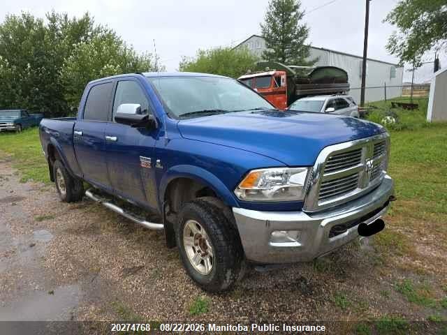 20274768 :رقم المزاد ، 3D73Y3CL8BG585413 vin ، 2011 Dodge Ram 3500 Laramie Crew Cab مزاد بيع