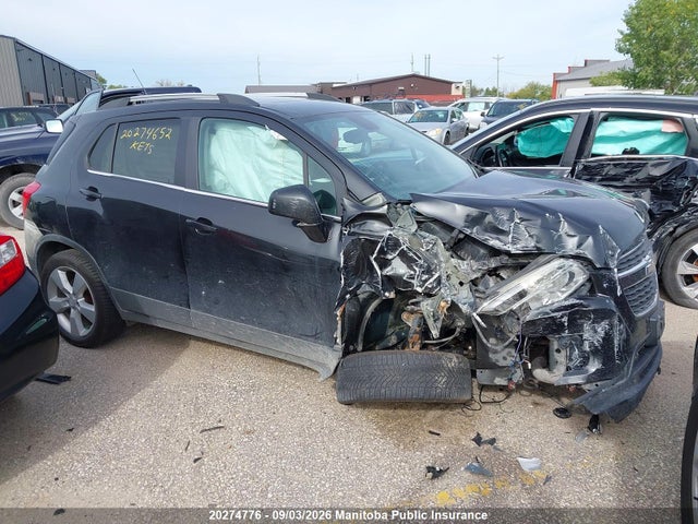 2013 Chevrolet Trax Ltz მანქანა იყიდება აუქციონზე, vin: 3GNCJSSB4DL182712, აუქციონის ნომერი: 20274776